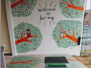 大城ゴルフ練習場フェアウェイ